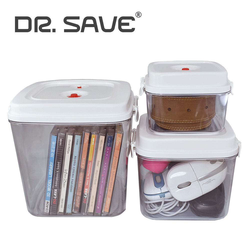 BPA-Free Food Storage Vacuum Container For Vacuum Pump (3 PIECES SET)